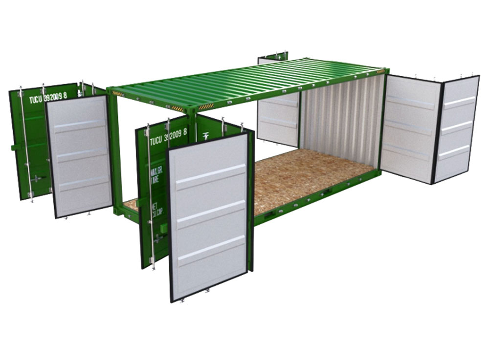 Tucabi Container contenedor abierto