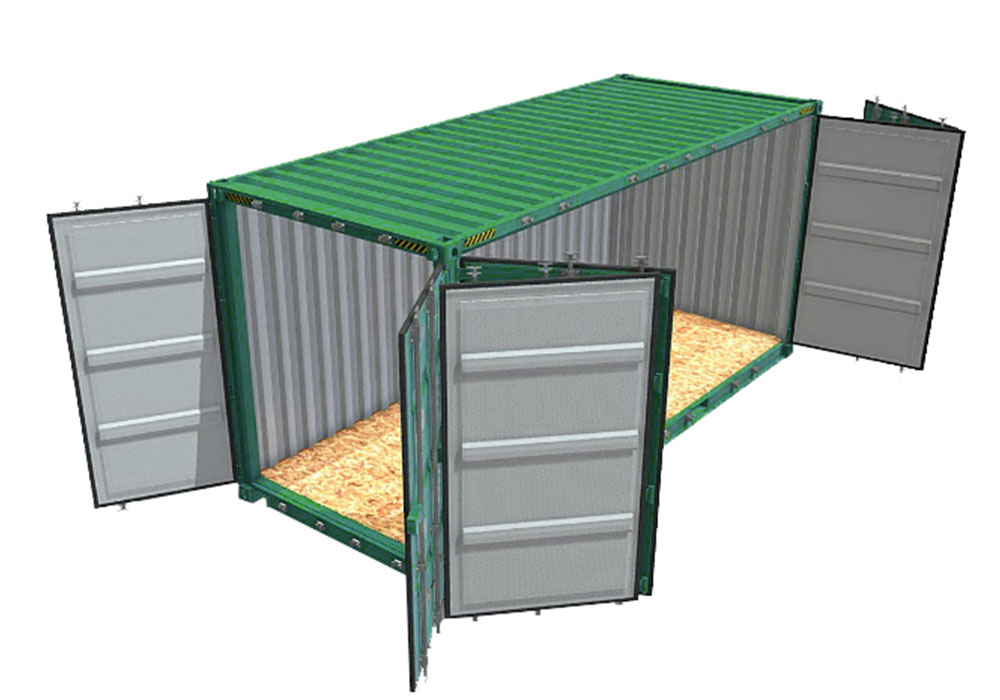 Tucabi Container abierto