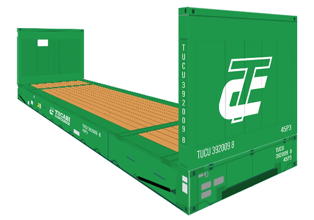 Tucabi Container flacktrack 40