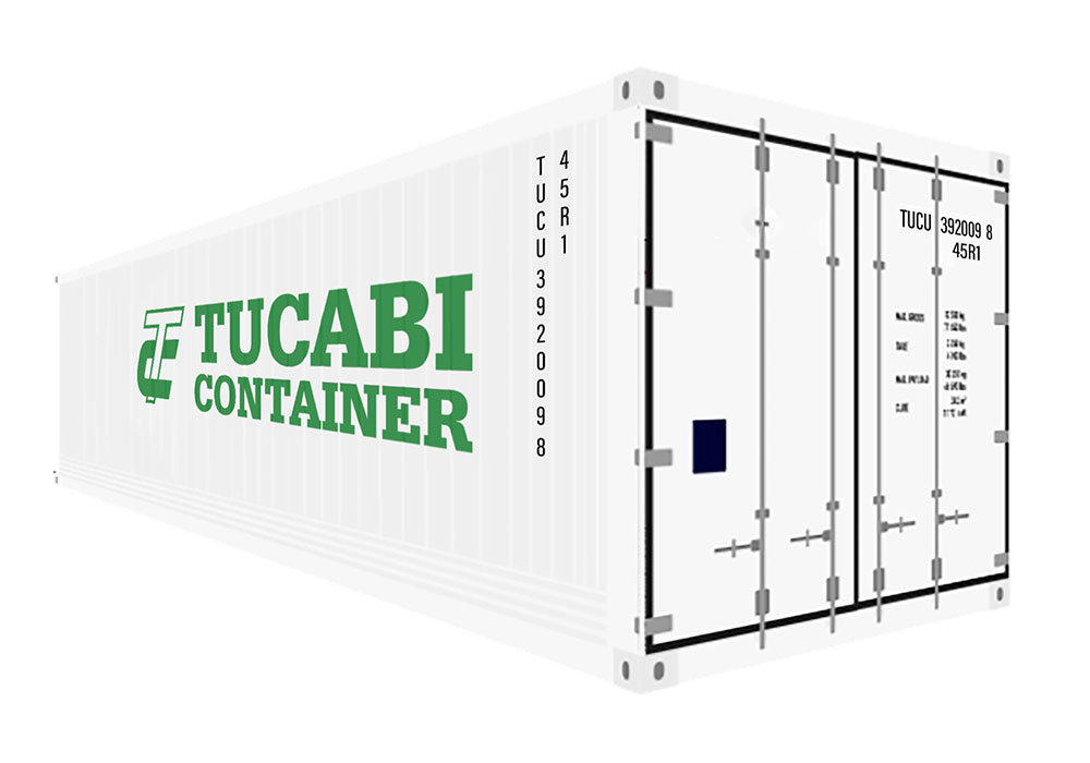 Tucabi Container contenedor reefer high cube 40